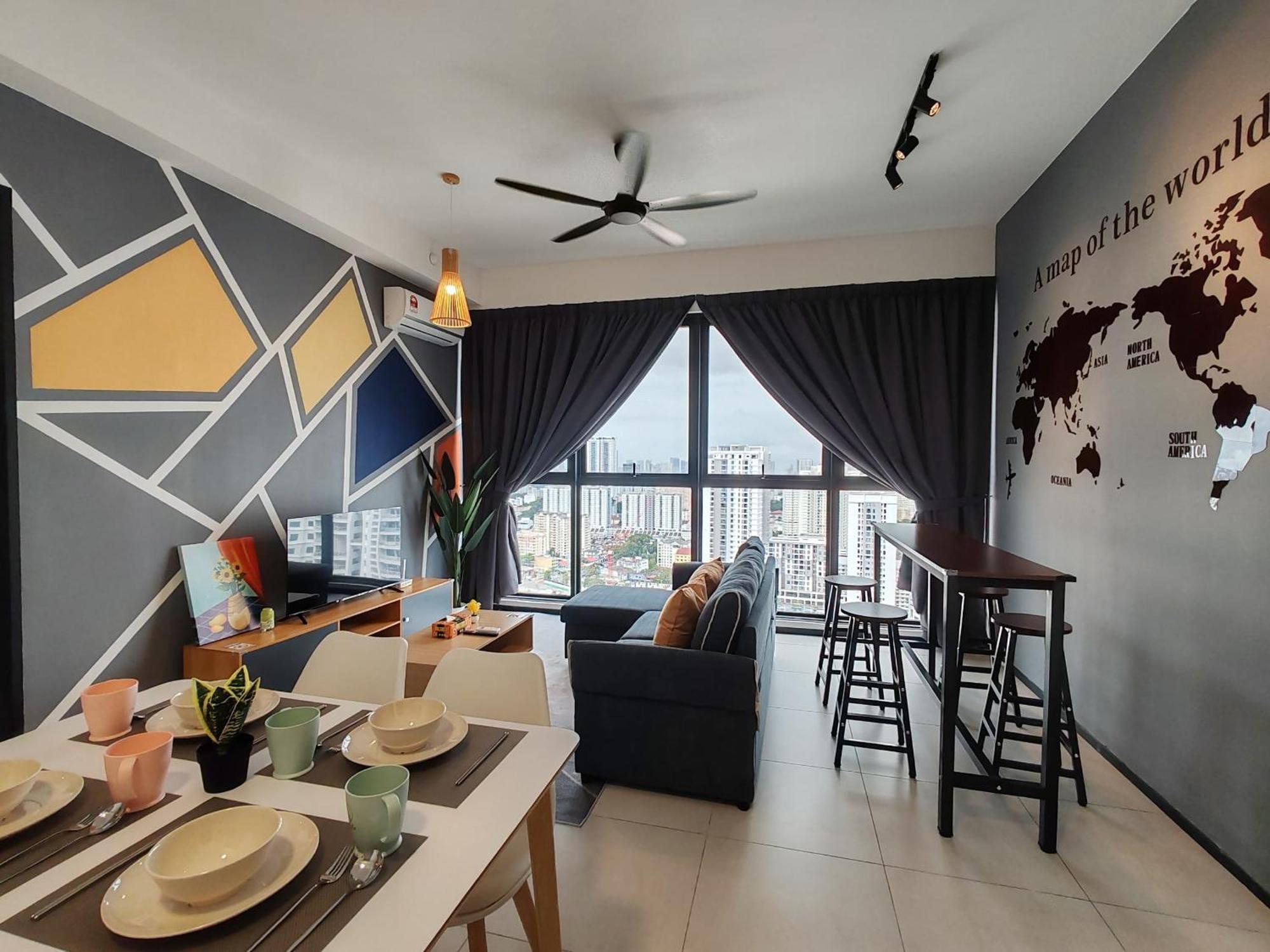 Cozy Minimalist Suite At Urban Suites Georgetown By Superstay Jelutong Kültér fotó